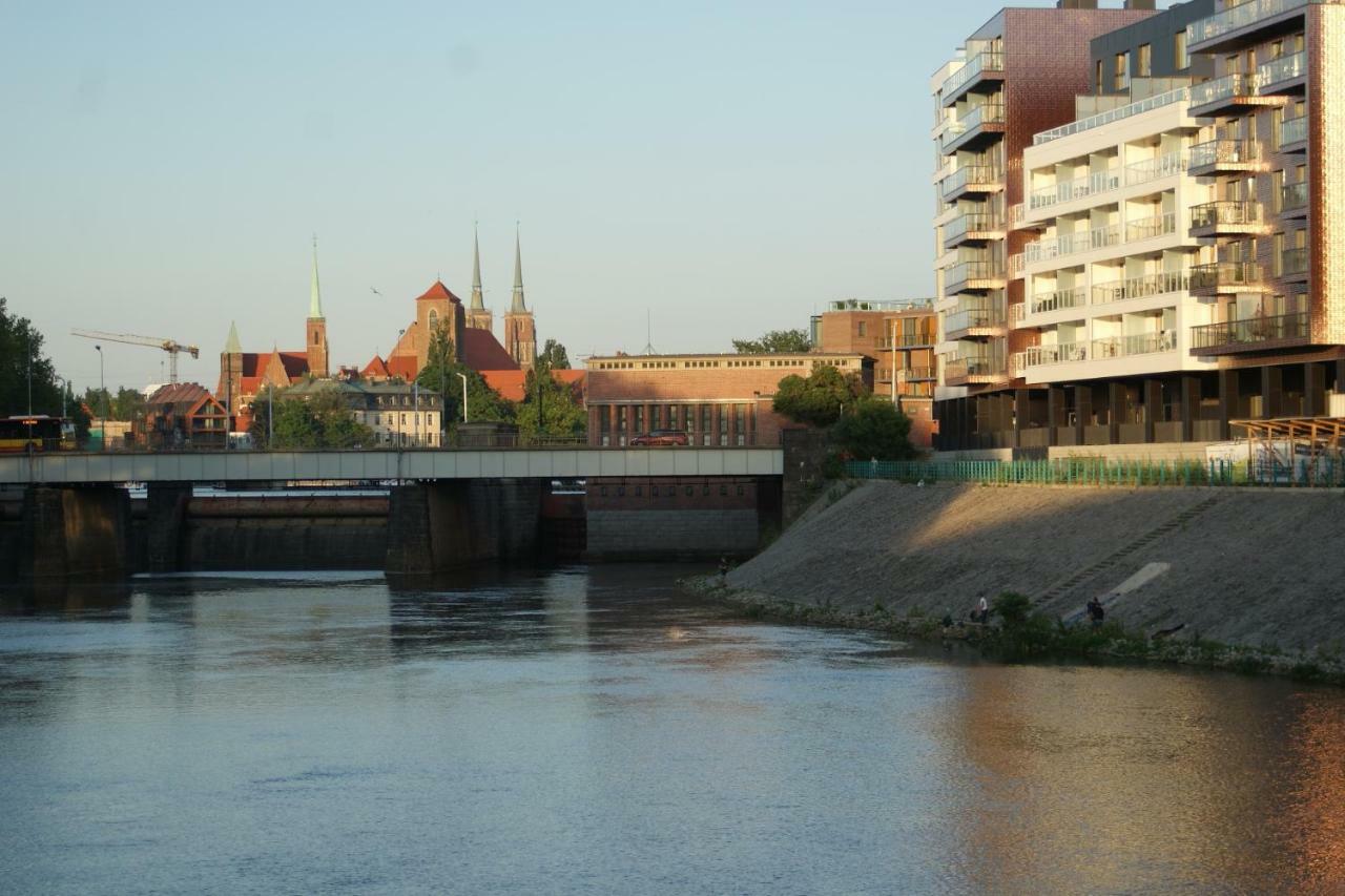 Apart Bulwary Wroclaw Leilighet Eksteriør bilde